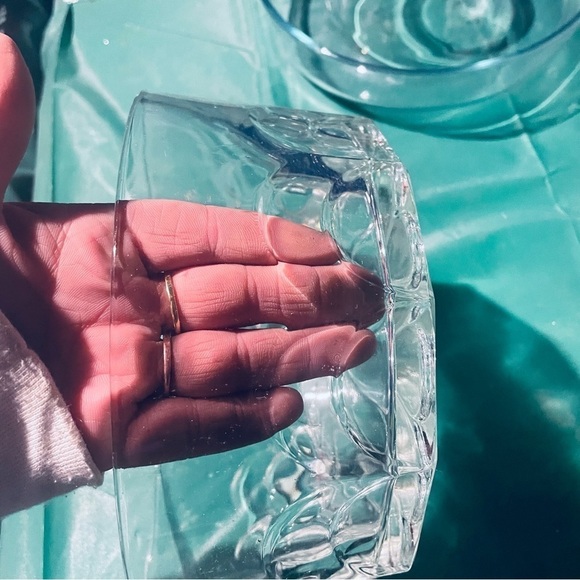 Large crystal chip bowl - Picture 3 of 5